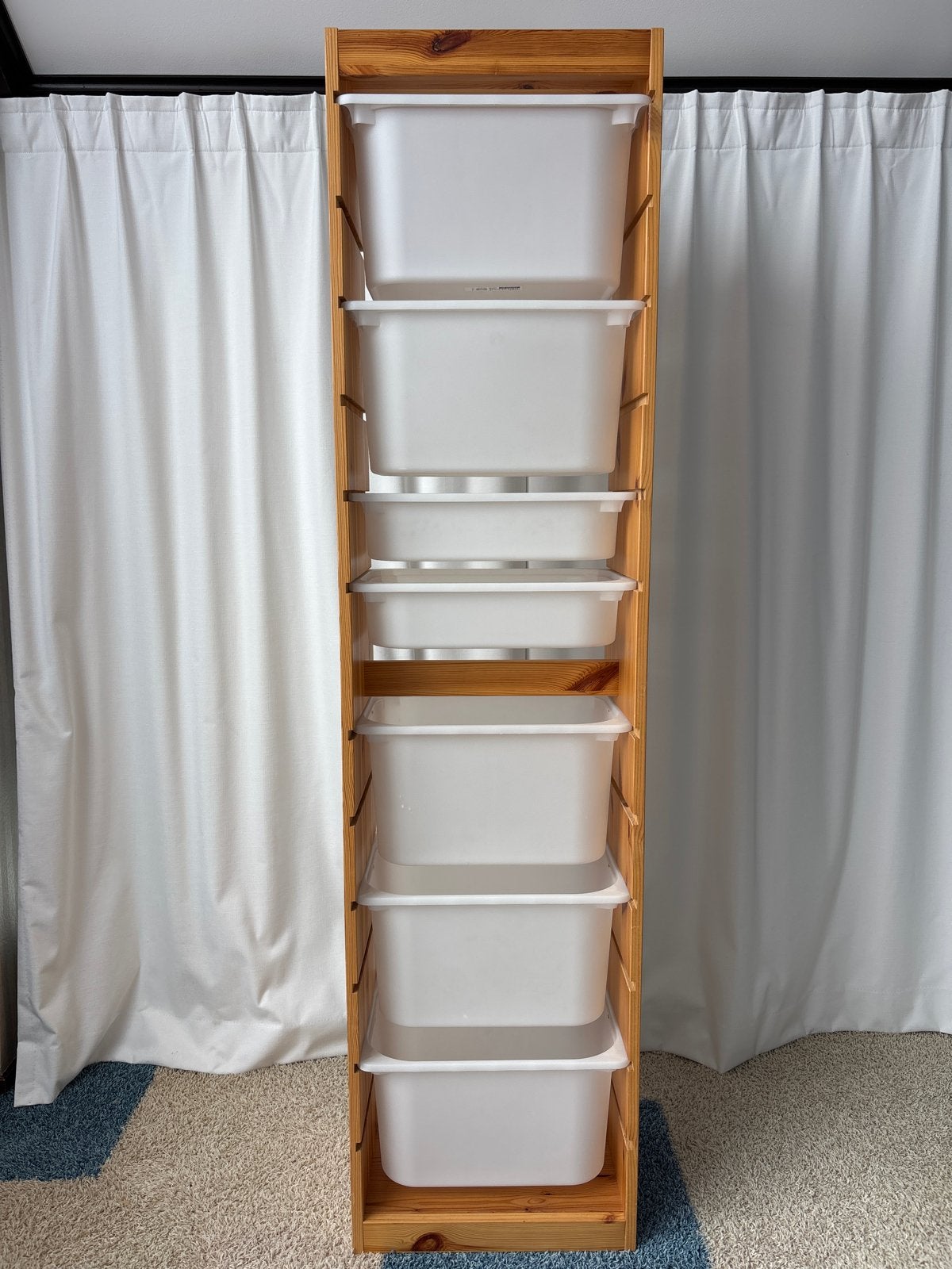 IKEA Trofast opbergcombinatie grenen met bakken 175x44x30, Ophalen, Gebruikt