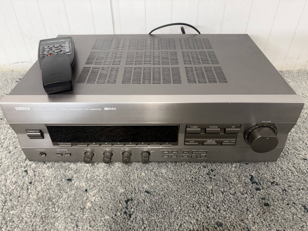 Yamaha versterker + remote jaren 90 - 2000, Gebruikt, Yamaha, Ophalen of Verzenden, 60 tot 120 watt