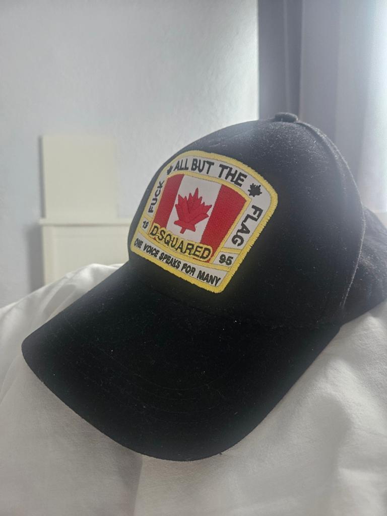 Dsquared2 Pet met Canadese Vlag Patch, Dsquared2, One size fits all, Ophalen of Verzenden, Pet