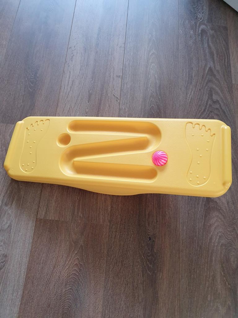 Gele Balansbord met Bal, Ophalen, Zo goed als nieuw, Ontdekken