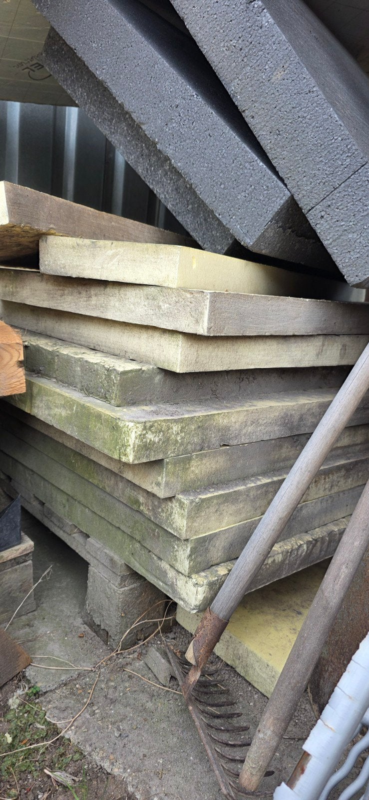 Diverse isolatieplaten en materialen, Doe-het-zelf en Verbouw, Isolatie en Afdichting, Ophalen, Dakisolatie, Gebruikt, Hardschuim (Pir)