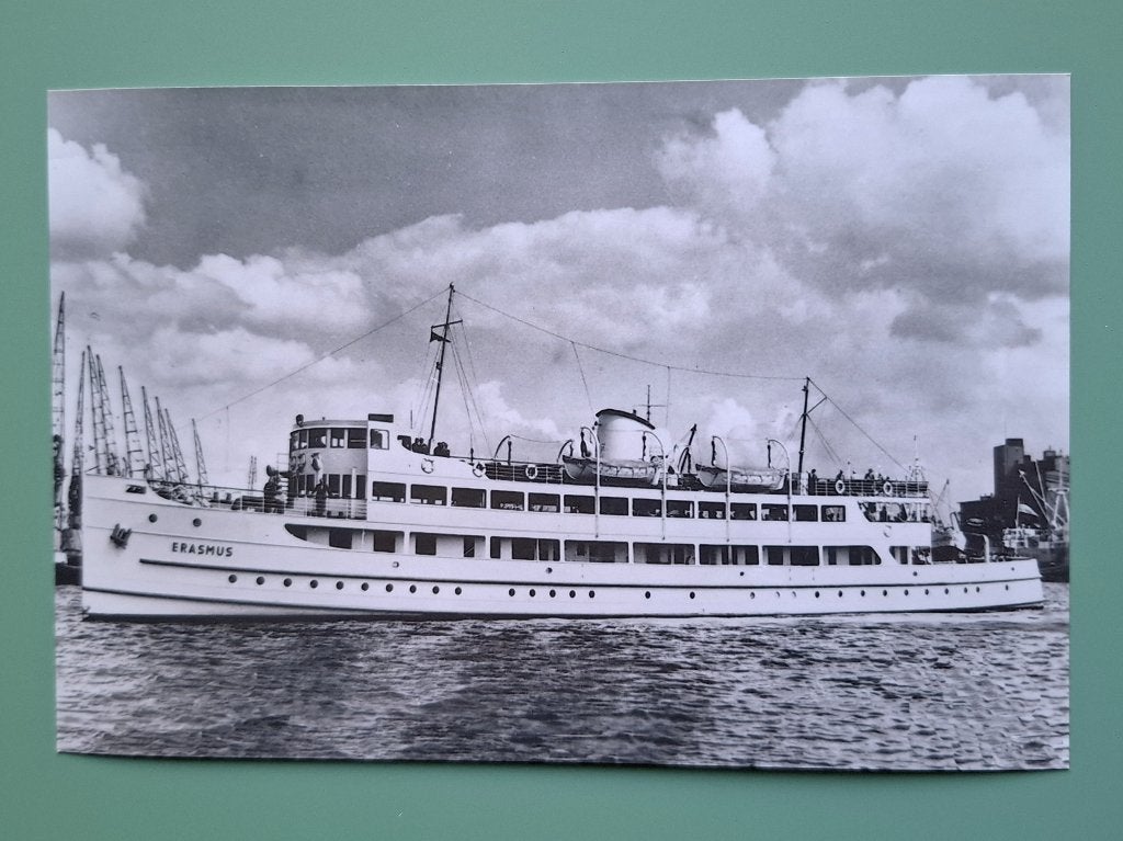 foto Spido rondvaartboot Erasmus - Rotterdam, Verzenden, Nieuw, Motorboot, Kaart, Foto of Prent
