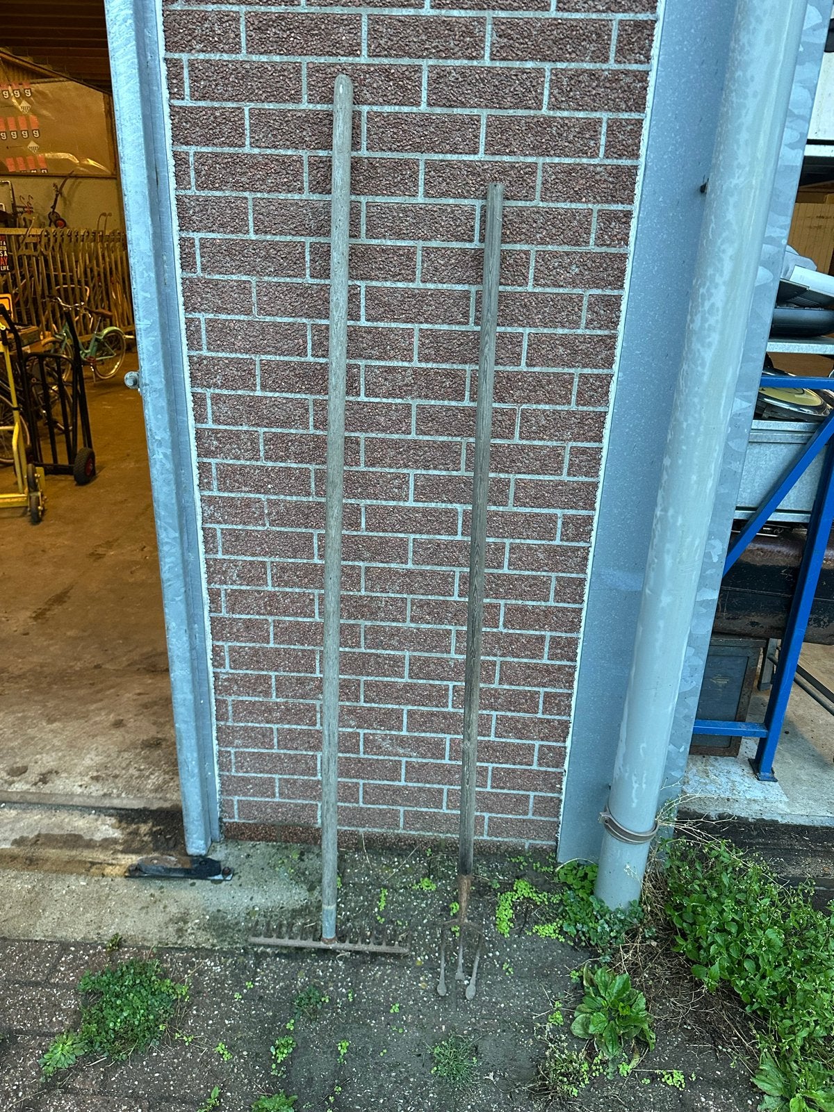 Hark en handvork voor tuinwerk, Ophalen, Gebruikt, Overige typen