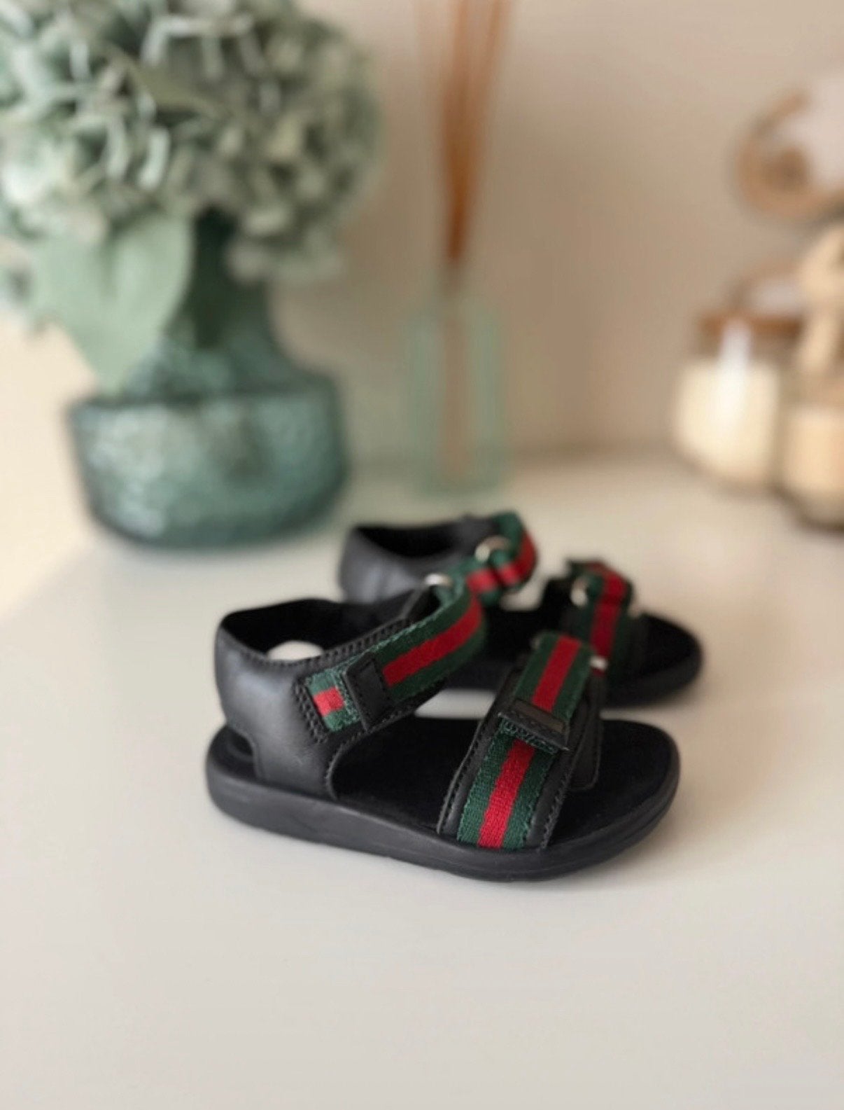 Gucci sandalen maat 20 orgineel, Ophalen, Schoenen, Zo goed als nieuw, Jongen
