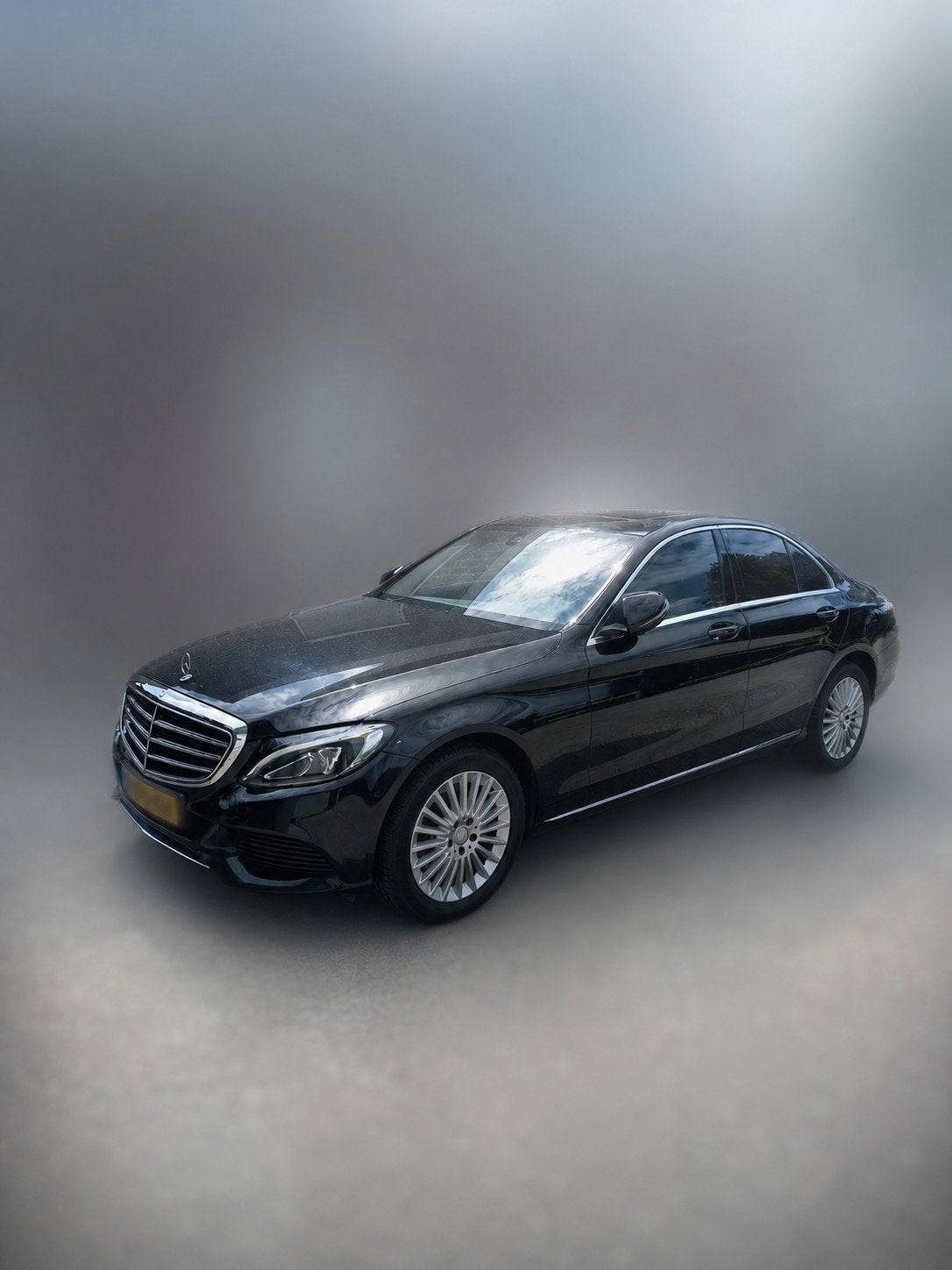MERCEDES-BENZ C-KLASSE (W205), Auto's, 1800 kg, Zwart, 1595 cc, Particulier