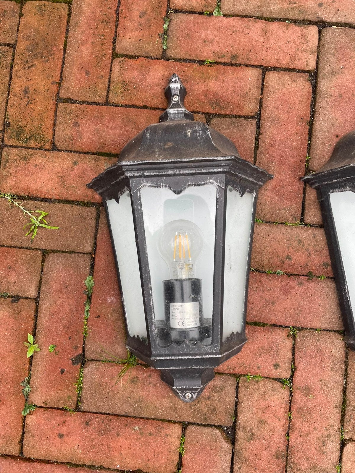 Buitenlamp wandlantaarn, Minder dan 50 watt, Wandlamp, Aluminium, Ophalen of Verzenden