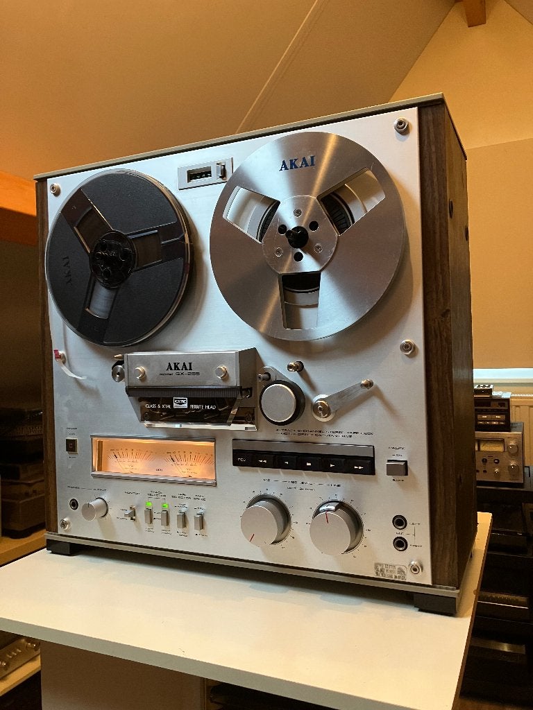 Akai GX-255 auto reverse bandrecorder met service + garantie, Akai straat, Akai.jp, Ophalen of Verzenden, Bandrecorder