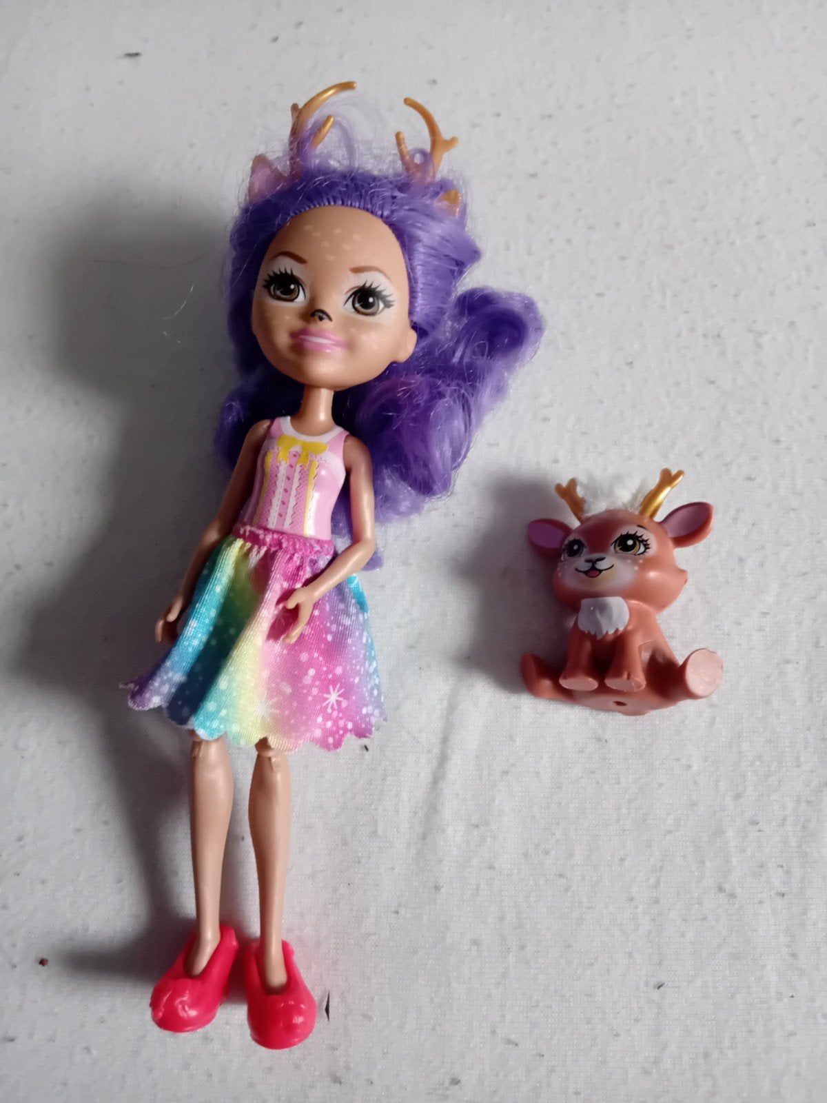 Enchantimals pop met dierenvriendje - Herten thema, Ophalen of Verzenden
