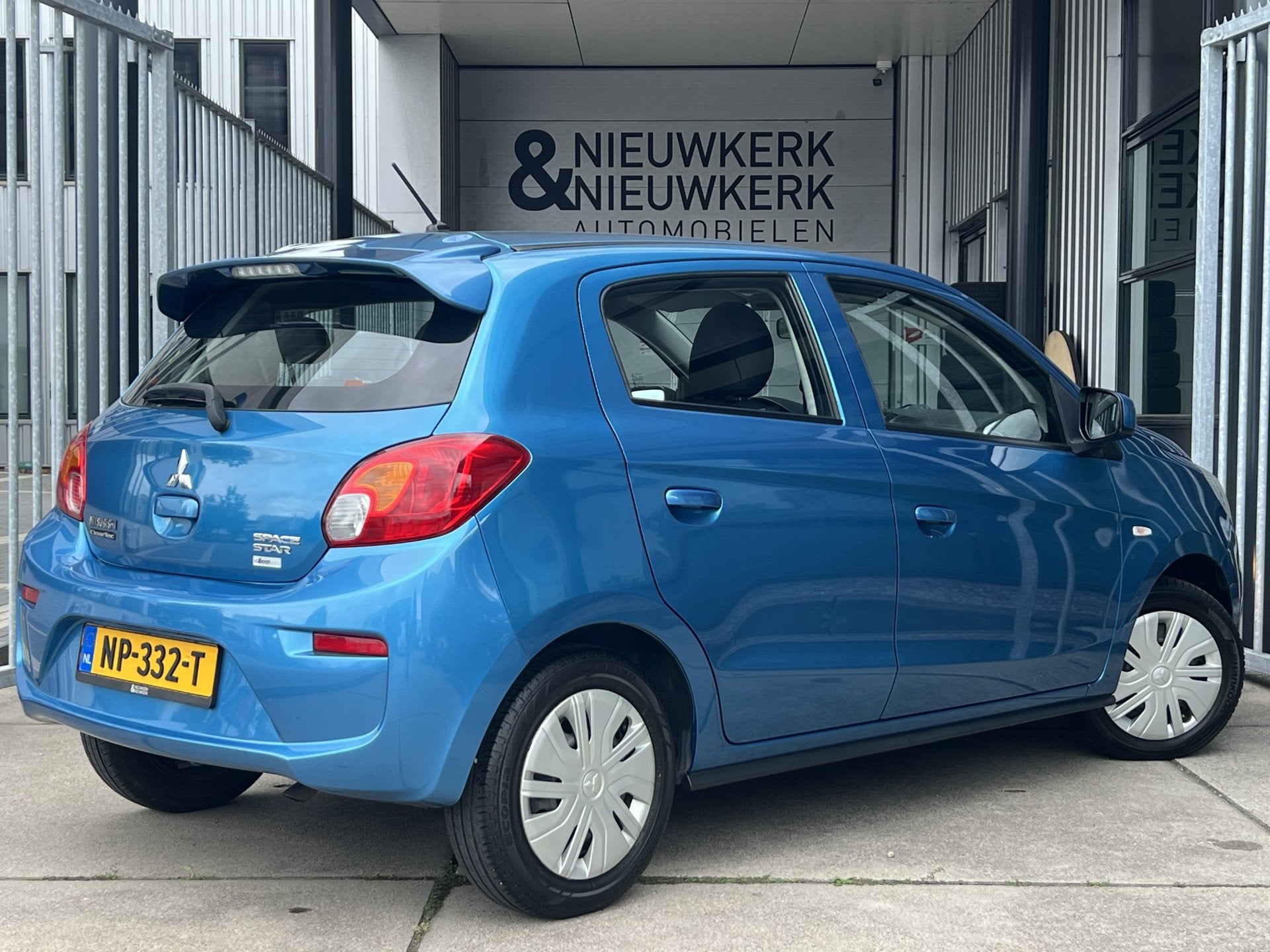 Mitsubishi Space Star 1.0 Cool+ 5 Deurs | AUTOMAAT | AIRCO, Auto's, Start-stop-systeem, Stof, Gebruikt, Blauw