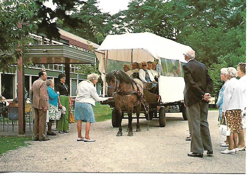 Lunteren- -De Blije Werelt, huifkartocht., Verzenden, 1960 tot 1980, Ongelopen, Gelderland