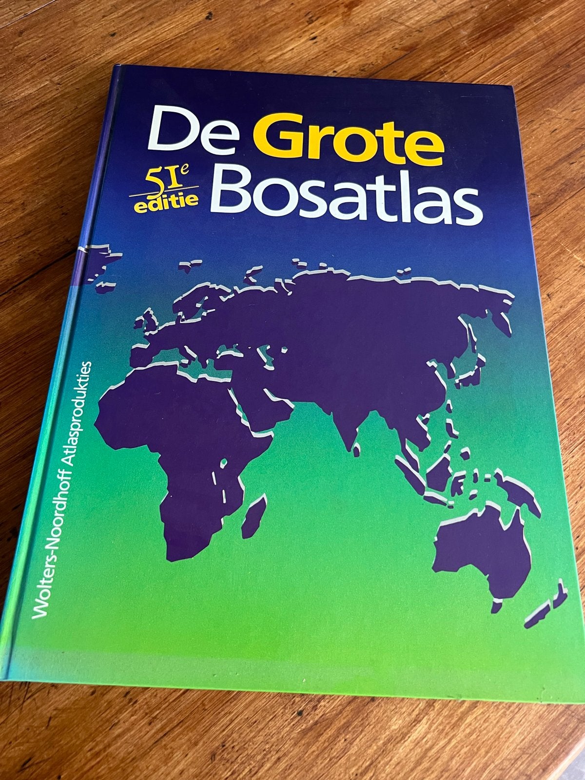 De Grote Bosatlas 51e editie - Wolters-Noordhoff, Boeken, Bosatlas, 2000 tot heden, Ophalen of Verzenden, Zo goed als nieuw