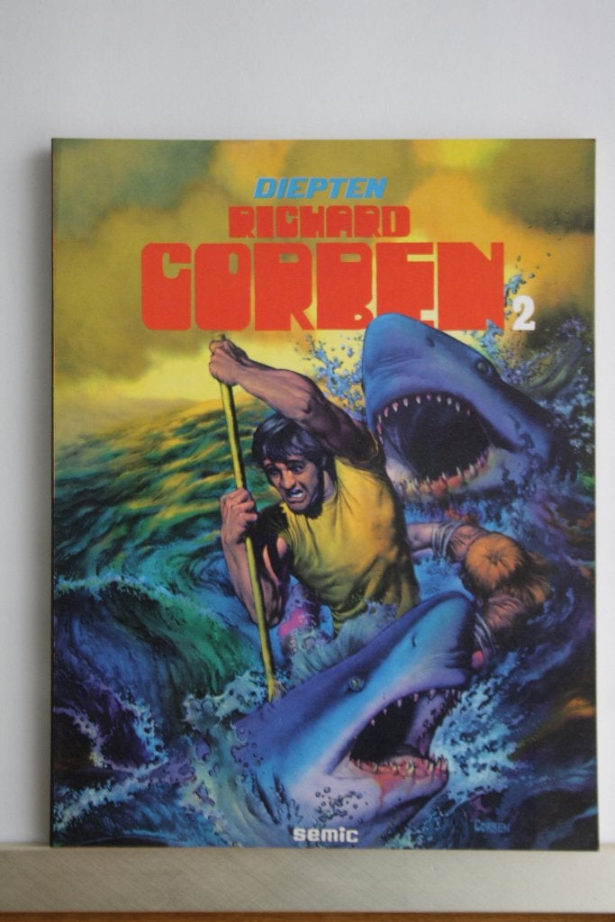 Diepten 2 Richard Corben ongelezen. 1981, Eén stripboek, Ophalen of Verzenden, Nieuw