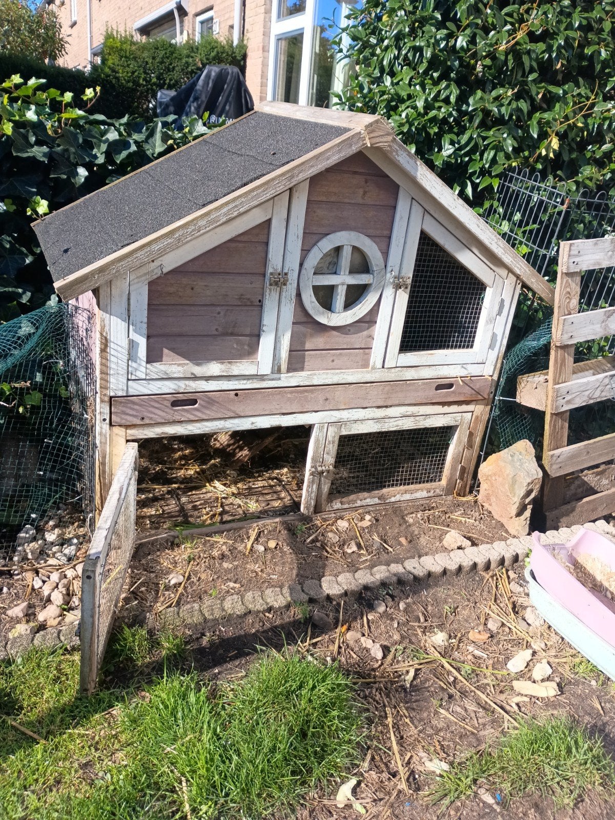 konijnenhok voor buiten, Dieren en Toebehoren, Ophalen, Cavia, 90 cm of meer, Hok