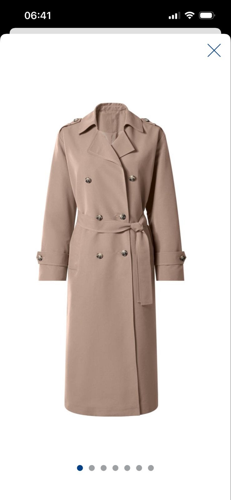 Lange Trenchcoat Dames - Klassiek & Elegant, Ophalen of Verzenden, Nieuw, Maat 42/44 (L), Beige