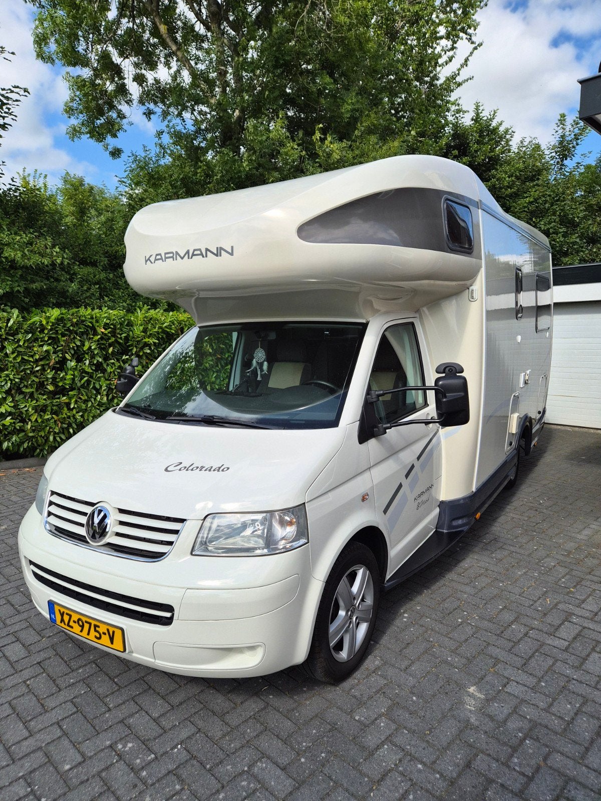 Karmann Colorado 600 met grote rondzit, Chemisch toilet, Alkoof, Ringverwarming, Volkswagen