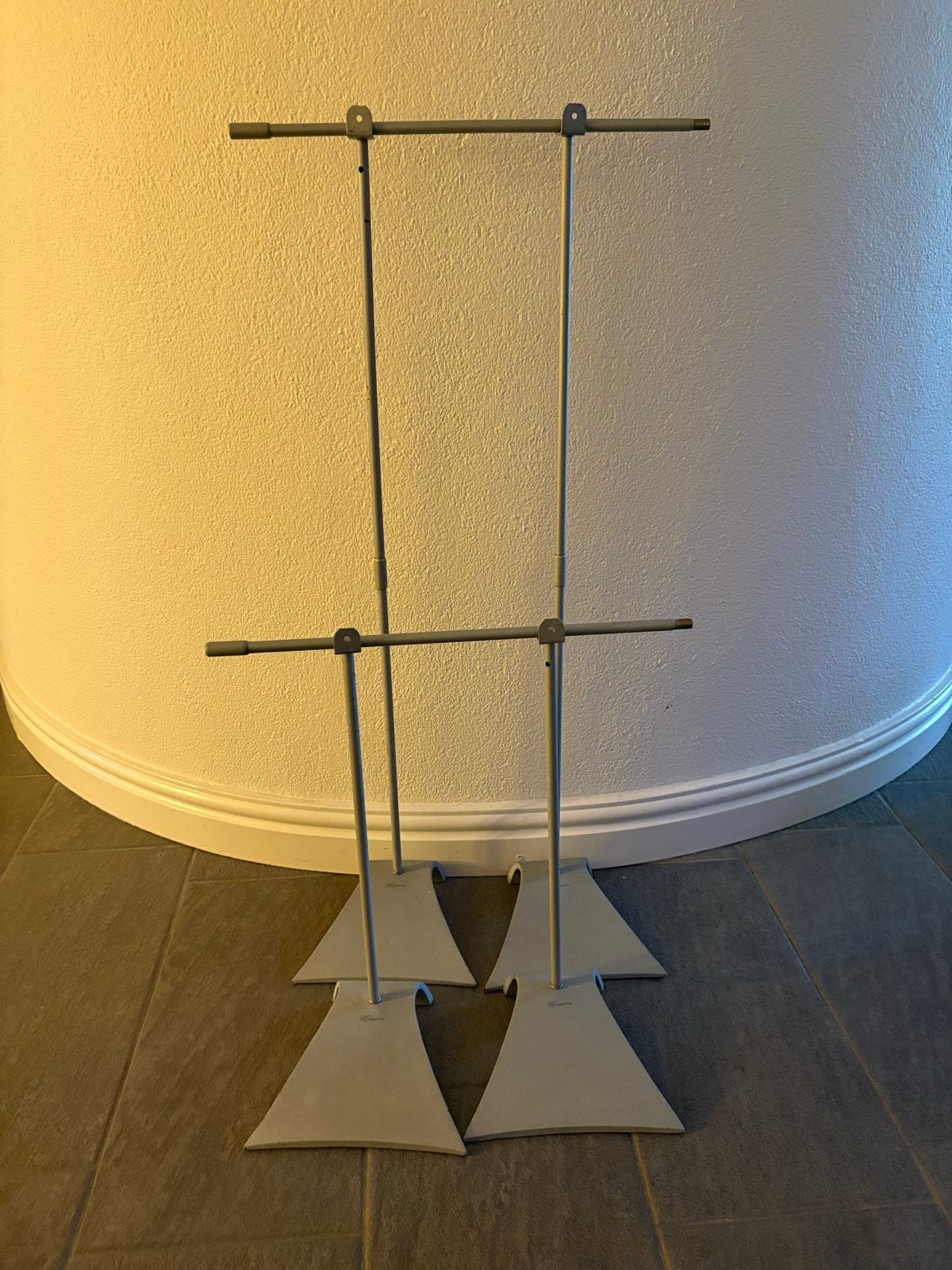 Set van 4 vogel Statieven speaker standaard, Ophalen of Verzenden, Gebruikt, Overige typen, Overige merken