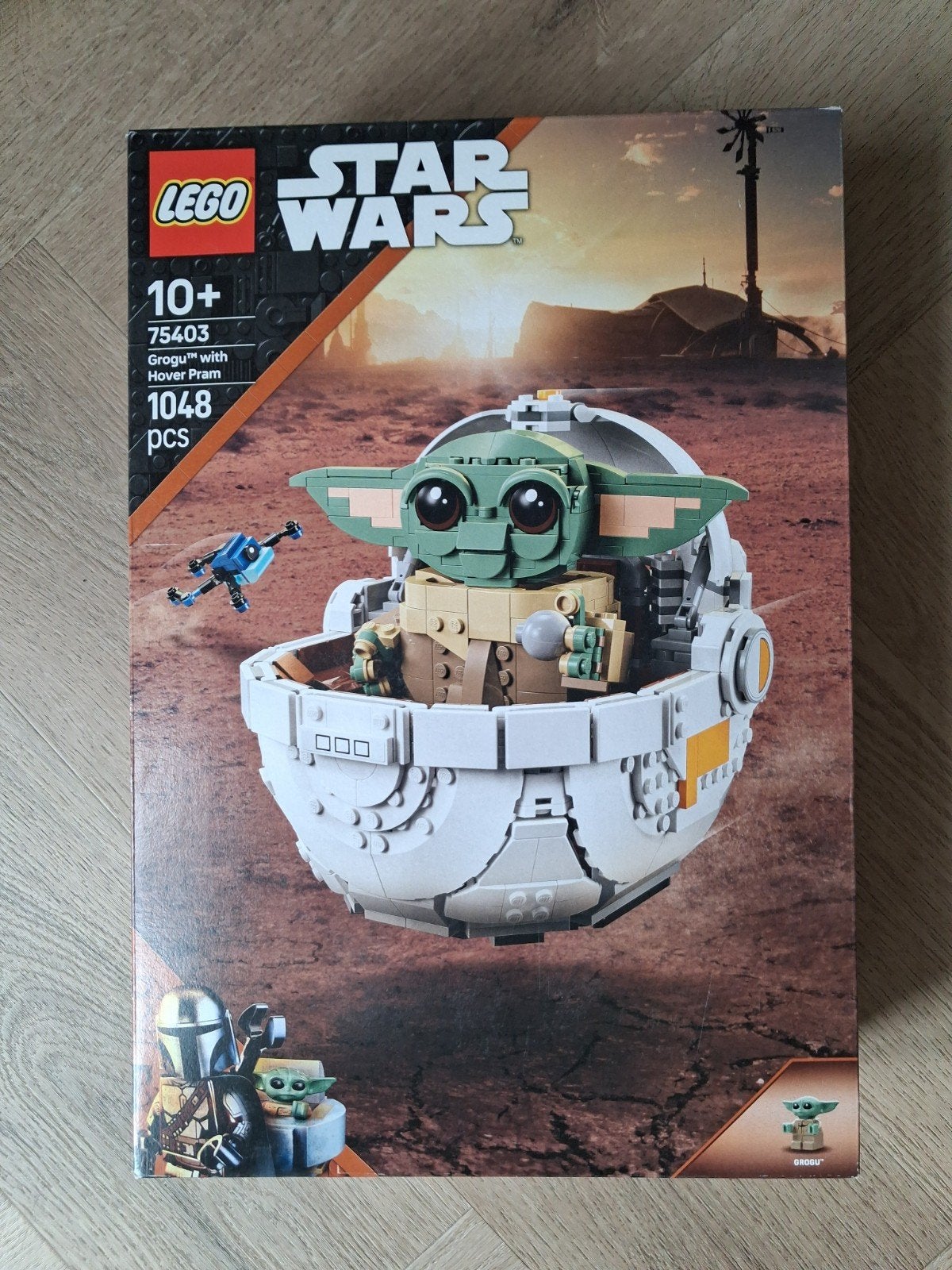 LEGO Star Wars 75403 Grogu met Hover Pram - Nieuw, Ophalen of Verzenden, Nieuw