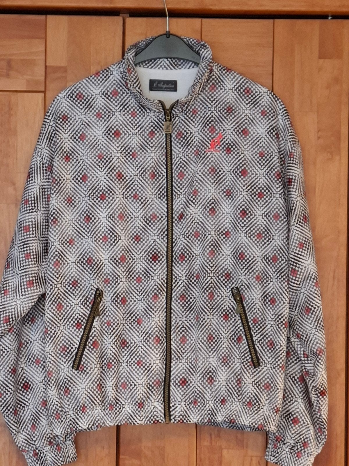 Australian Oldschool training jacket Red Dots, Kleding | Heren, Sportkleding, Ophalen of Verzenden, Zo goed als nieuw