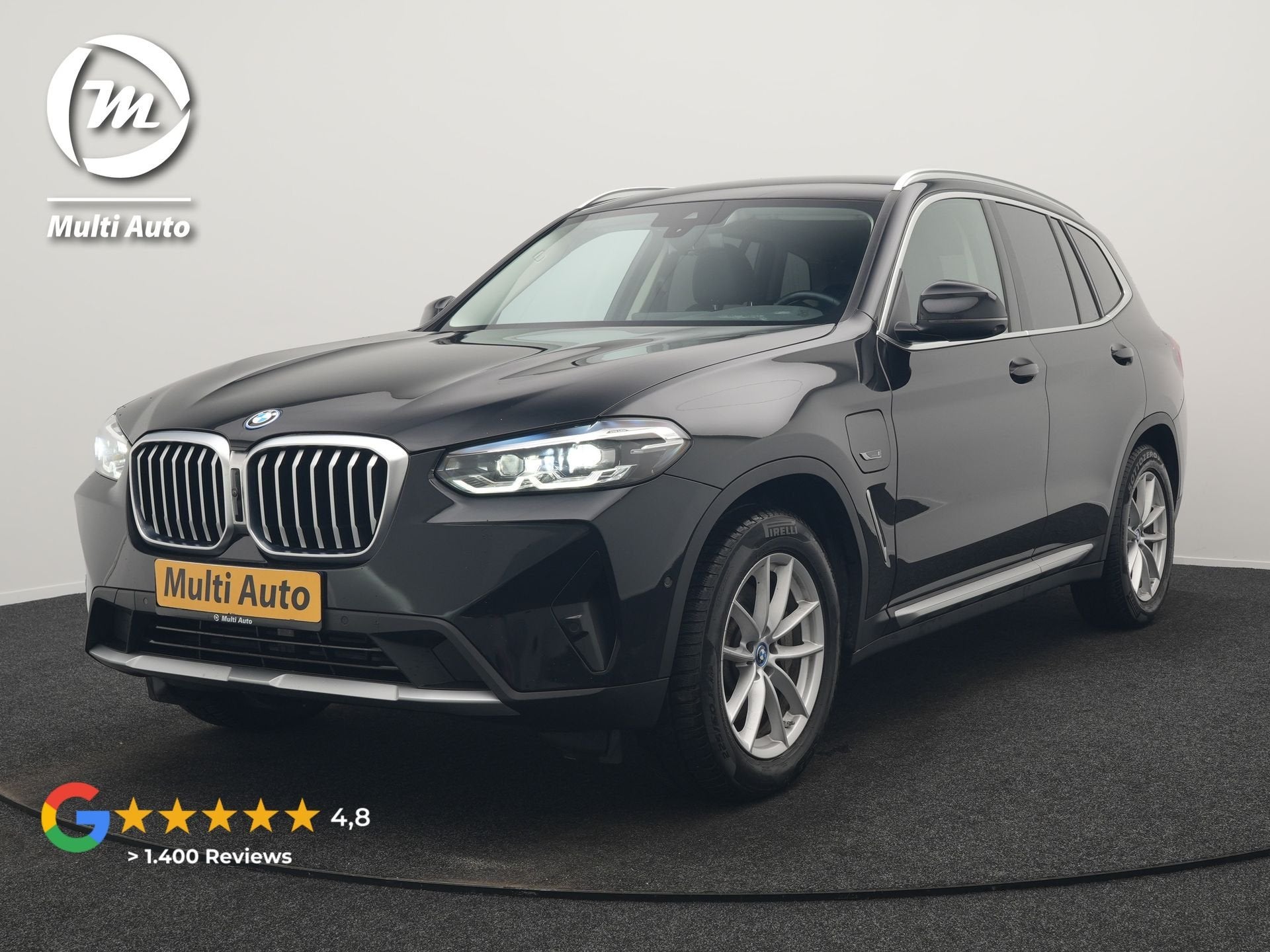 BMW X3 xDrive30e X Line FACELIFT PHEV 293pk Dealer O.H. | 36, Automaat, Gebruikt, Zwart, 2000 kg