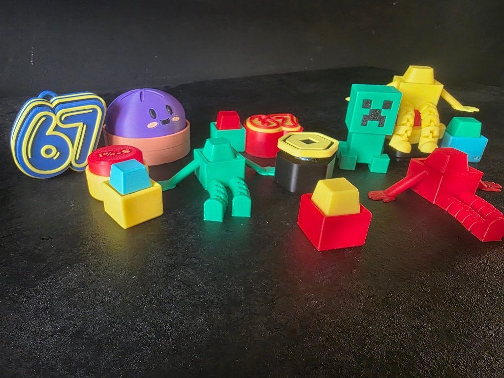 Diverse 3D-geprinte clickers, Verzamelen, Verzenden, Gebruikt