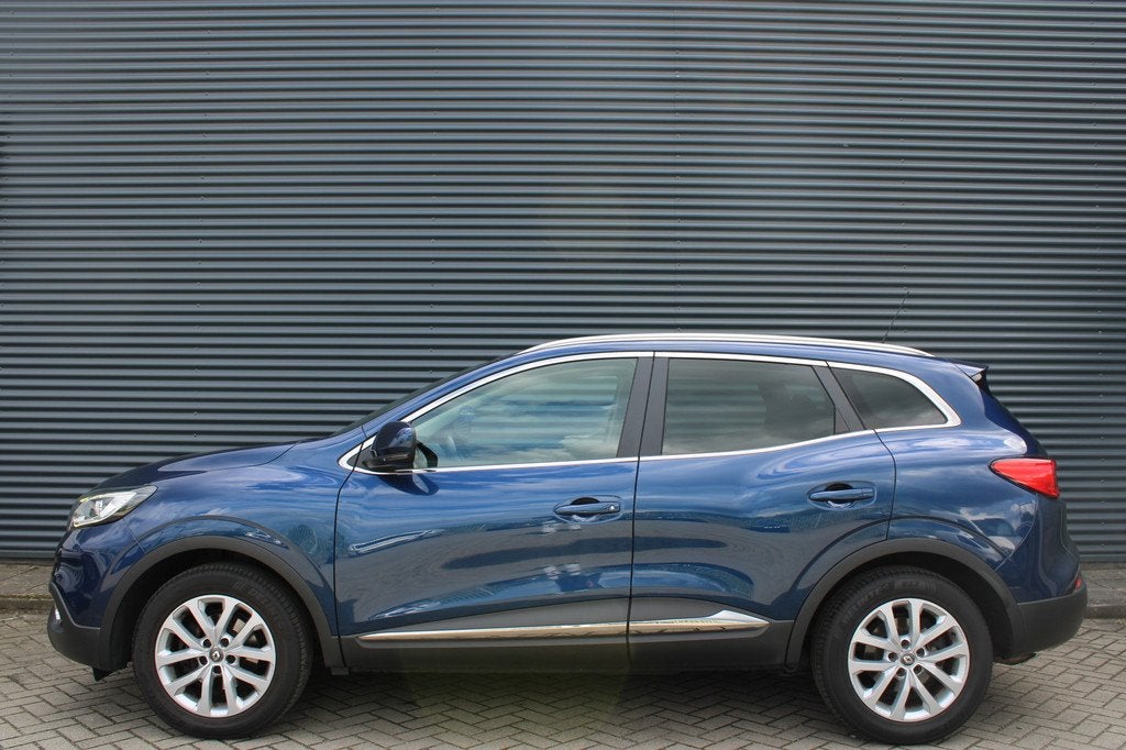 Renault Kadjar 1.2 TCe Intens Navigatie Clima Trekhaak Priva, Voorwielaandrijving, Euro 6, 4 cilinders, Blauw