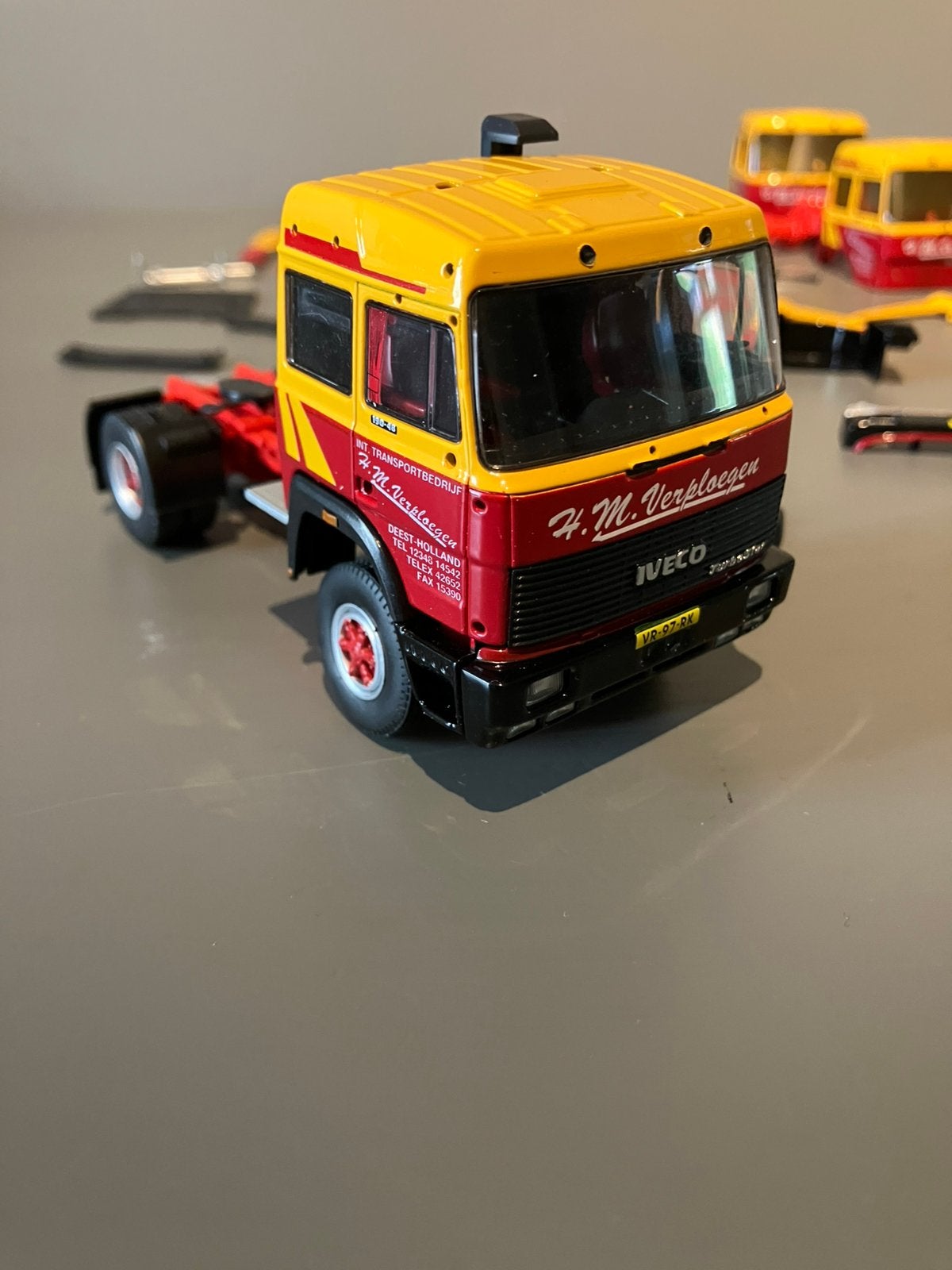 Tekno onderdelen iveco turbostar, Hobby en Vrije tijd, Ophalen of Verzenden, Bus of Vrachtwagen, Tekno