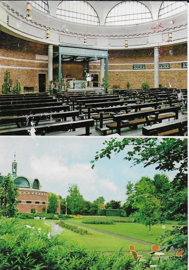 Q2 ansichtkaart huize stichting mariengaarde aarle rixtel, Verzamelen, Ophalen of Verzenden, 1980 tot heden, Gelopen, Gelderland