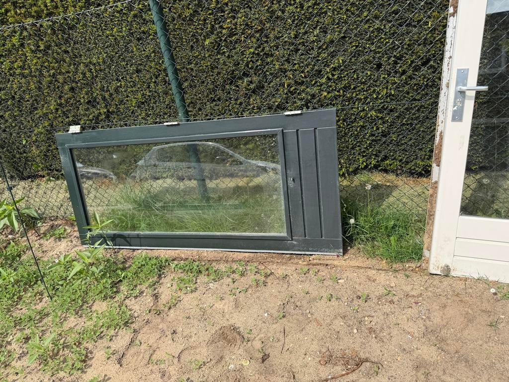 Buitendeur openslaand zonder kozijn - Gratis af te halen, 75 tot 150 cm, Deurkozijn, Ophalen of Verzenden, Zo goed als nieuw