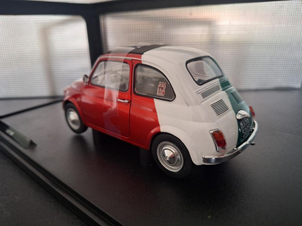 Fiat 500 Tribute To Italia Schaal 1:18, Hobby en Vrije tijd, Modelauto's | 1:18, Solido, Auto, Solido, Nieuw