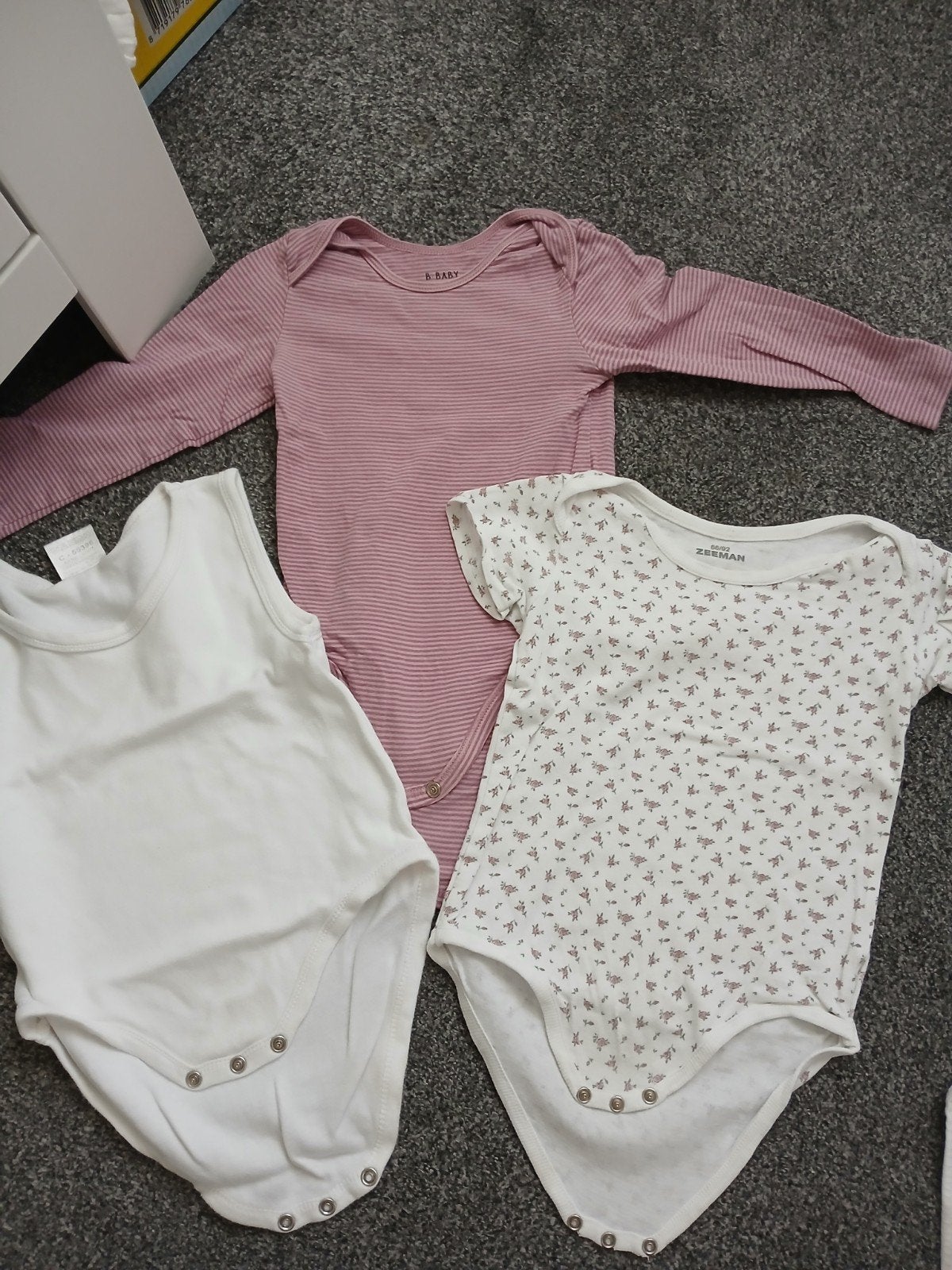 3 rompertjes, Ophalen of Verzenden, Gebruikt, Meisje, Nacht- of Onderkleding