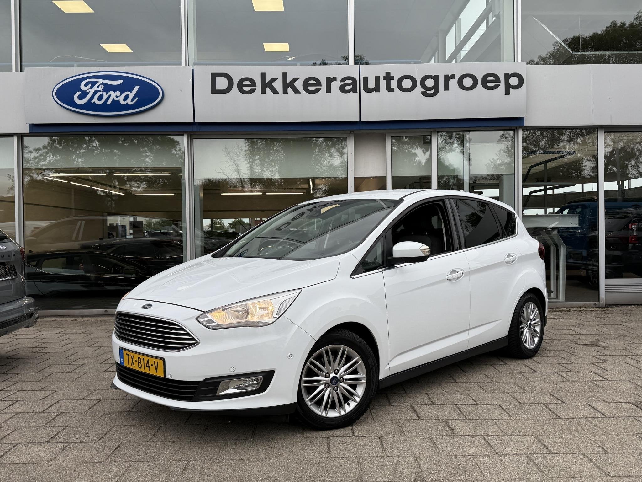 Ford C-Max 1.0 Titanium, Voorwielaandrijving, Gebruikt, Euro 6, Wit
