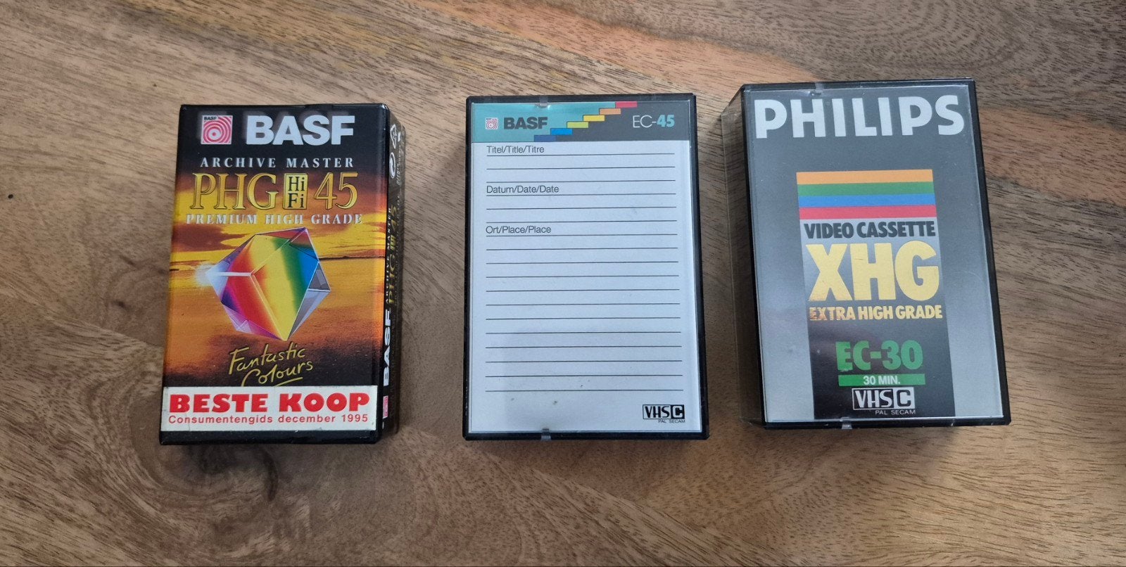 BASF en Philips Video Cassettes Nieuw, Alle leeftijden, Ophalen, Nieuw in verpakking, Overige genres