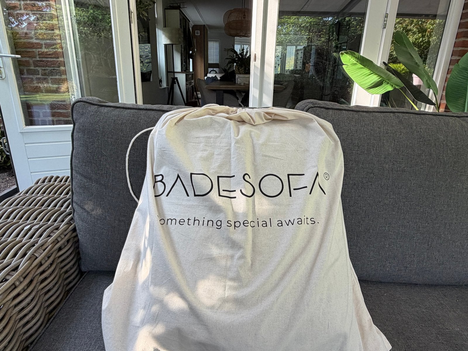Badesofa Slim Kussen Antraciet - Maat S, Ophalen of Verzenden, Nieuw