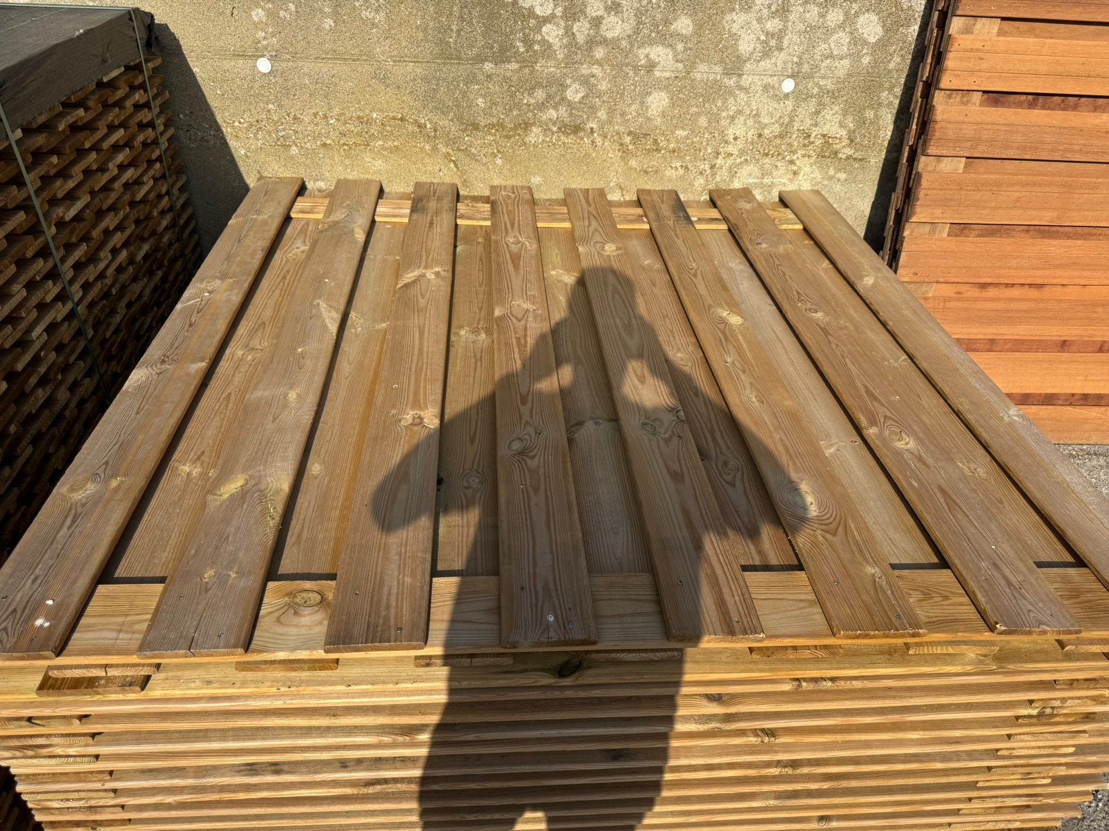 Nieuwe 17 planks schuttingen, Tuin en Terras, Ophalen, 1 tot 2 meter, 6 meter of meer, Nieuw