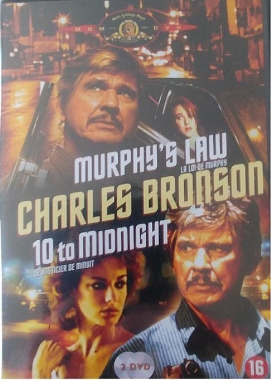 Murphy's law - 10 to midnight - Charles Bronson - 1986, Engels, Vanaf 16 jaar, Verzenden, Nederlands