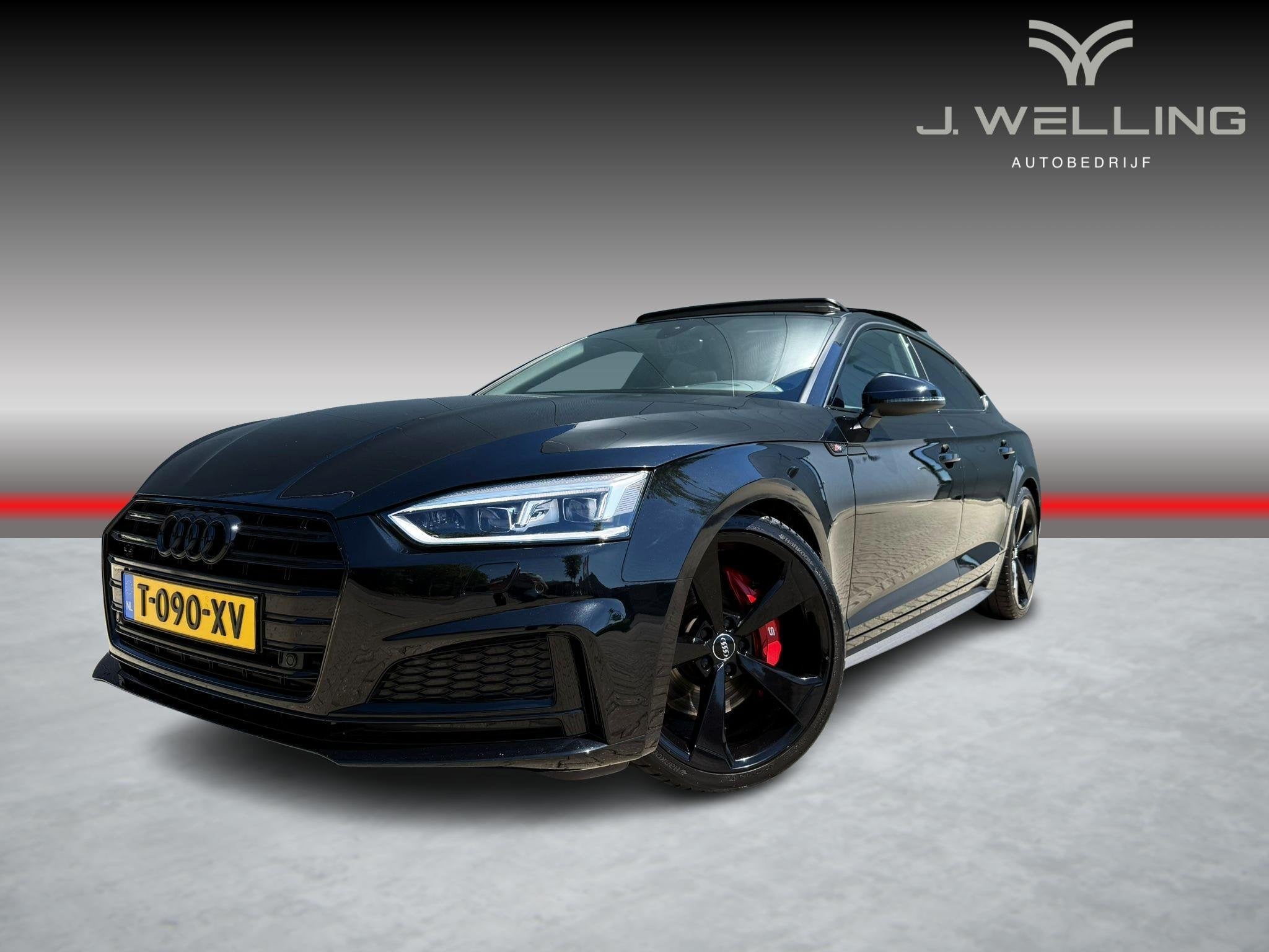 Audi A5 Sportback 3.0 TFSI S5 quattro RS stolen / pano / mas, Auto's, Gebruikt, Euro 6, 2995 cc, Zwart