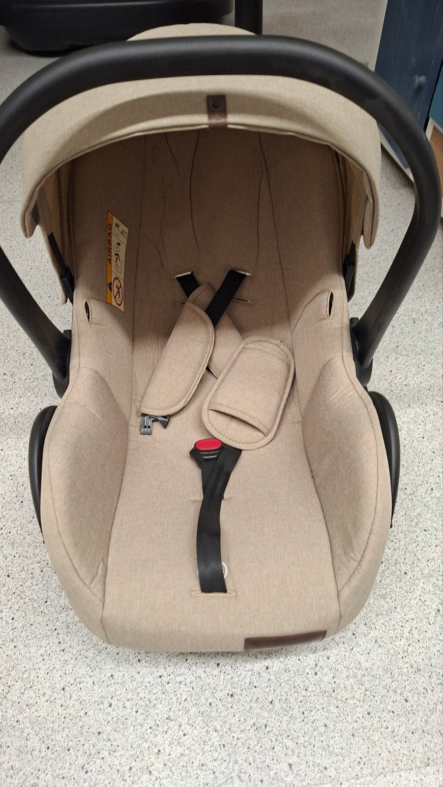 Complete Novi kinderwagen set met autostoel en accessoires, Autogordel, Zijbescherming, Zo goed als nieuw, 0 t/m 13 kg