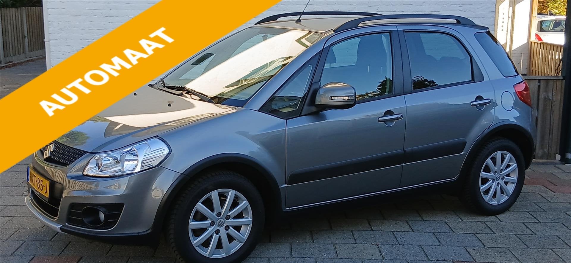 SUZUKI Sx4 1.6 VVTautomaat Expressive 52000 km, Auto's, Suzuki, Gebruikt, Zwart, 4 cilinders, 1586 cc