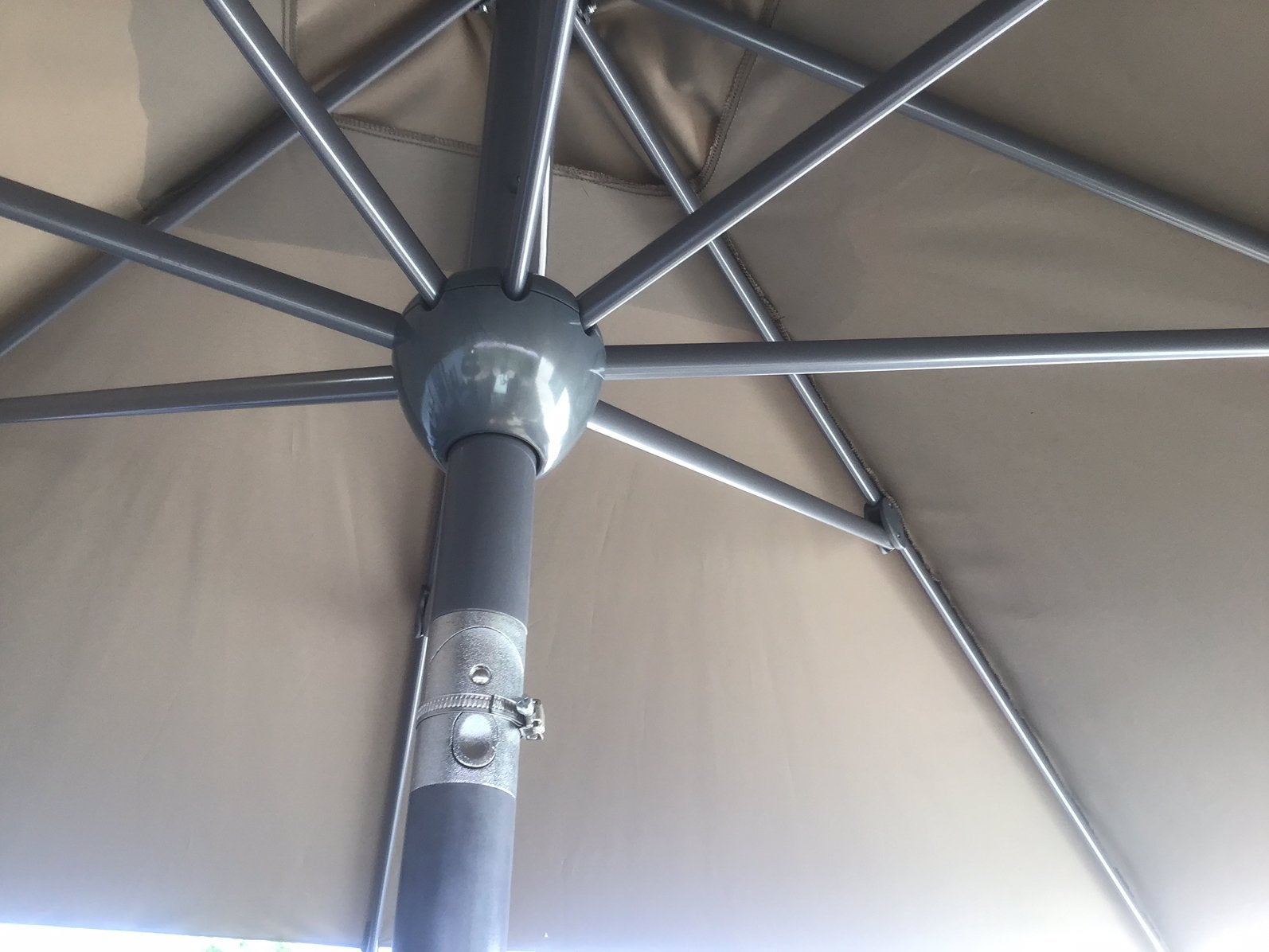 Gezocht reparateur, Tuin en Terras, Parasols, Ophalen of Verzenden, Zo goed als nieuw, Minder dan 1 meter, Parasolvoet