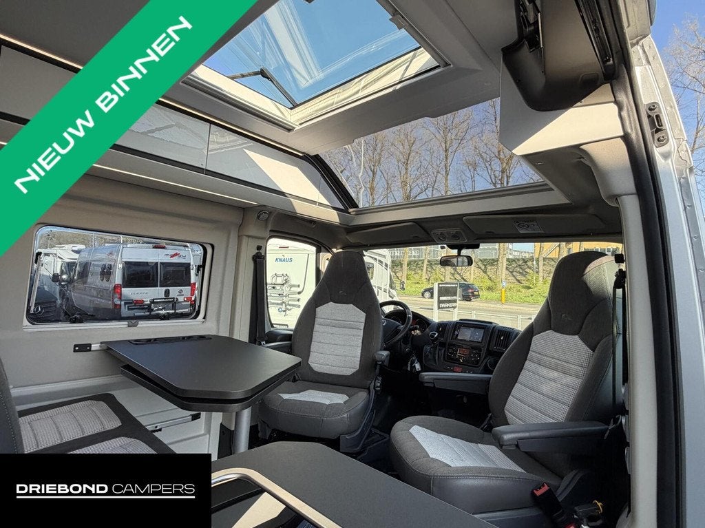 Adria Twin Supreme 640 SGX Zonnepaneel Trekaak Skyroof Luife, Caravans en Kamperen, Automaat, Buscamper of Camperbus, Airbags
