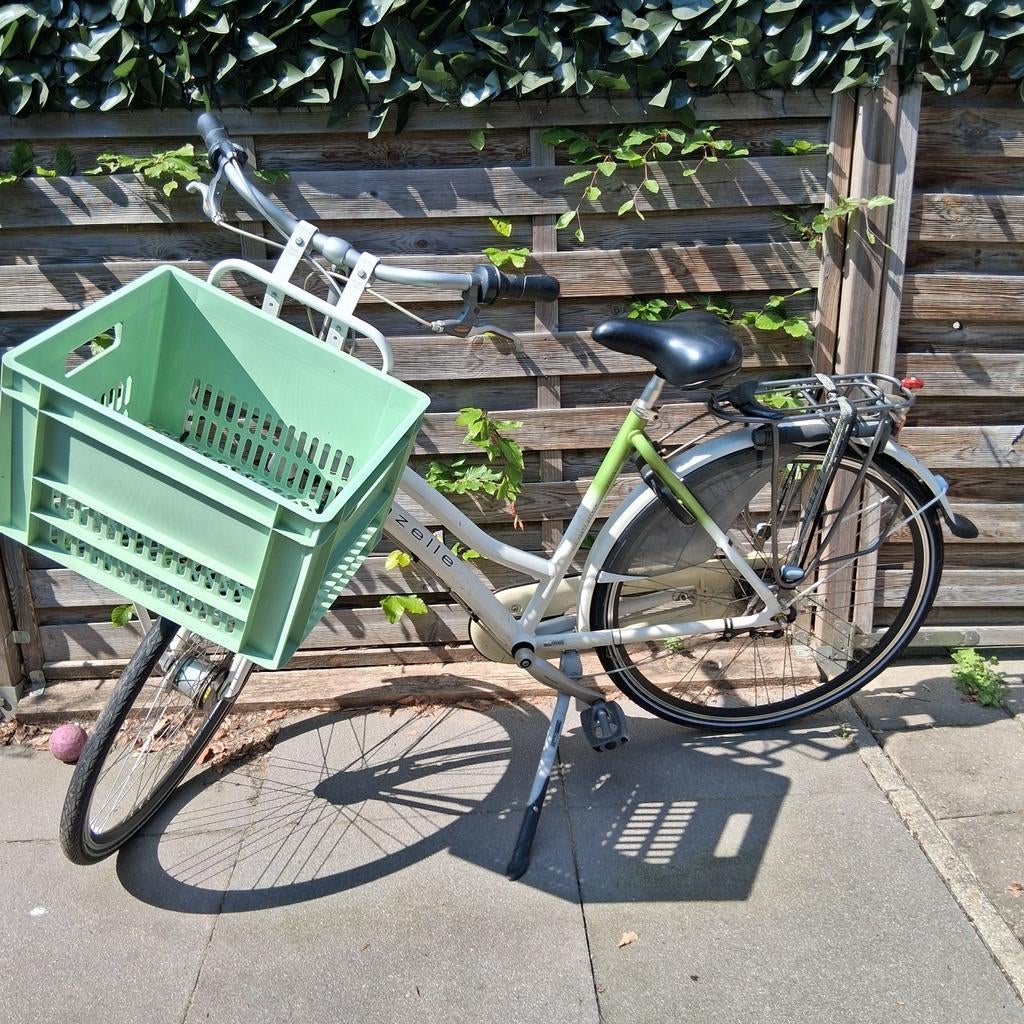 Gazelle dames fiets, Ophalen, Gebruikt, 47 tot 50 cm, Handrem