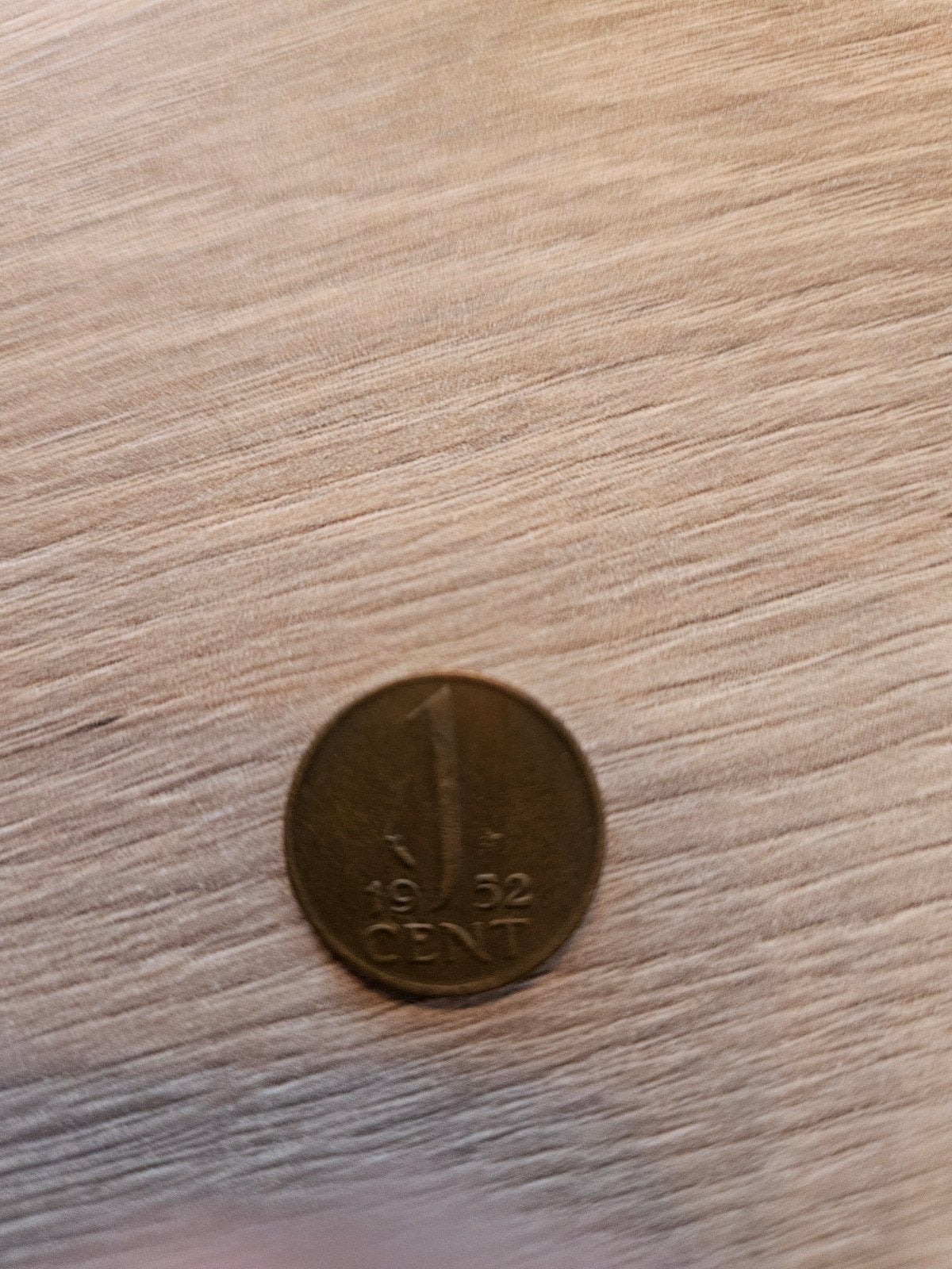 Nederlandse 1 cent munt uit 1952 - Koningin Juliana, Postzegels en Munten, Ophalen of Verzenden, Koningin Juliana, 1 cent, Losse munt