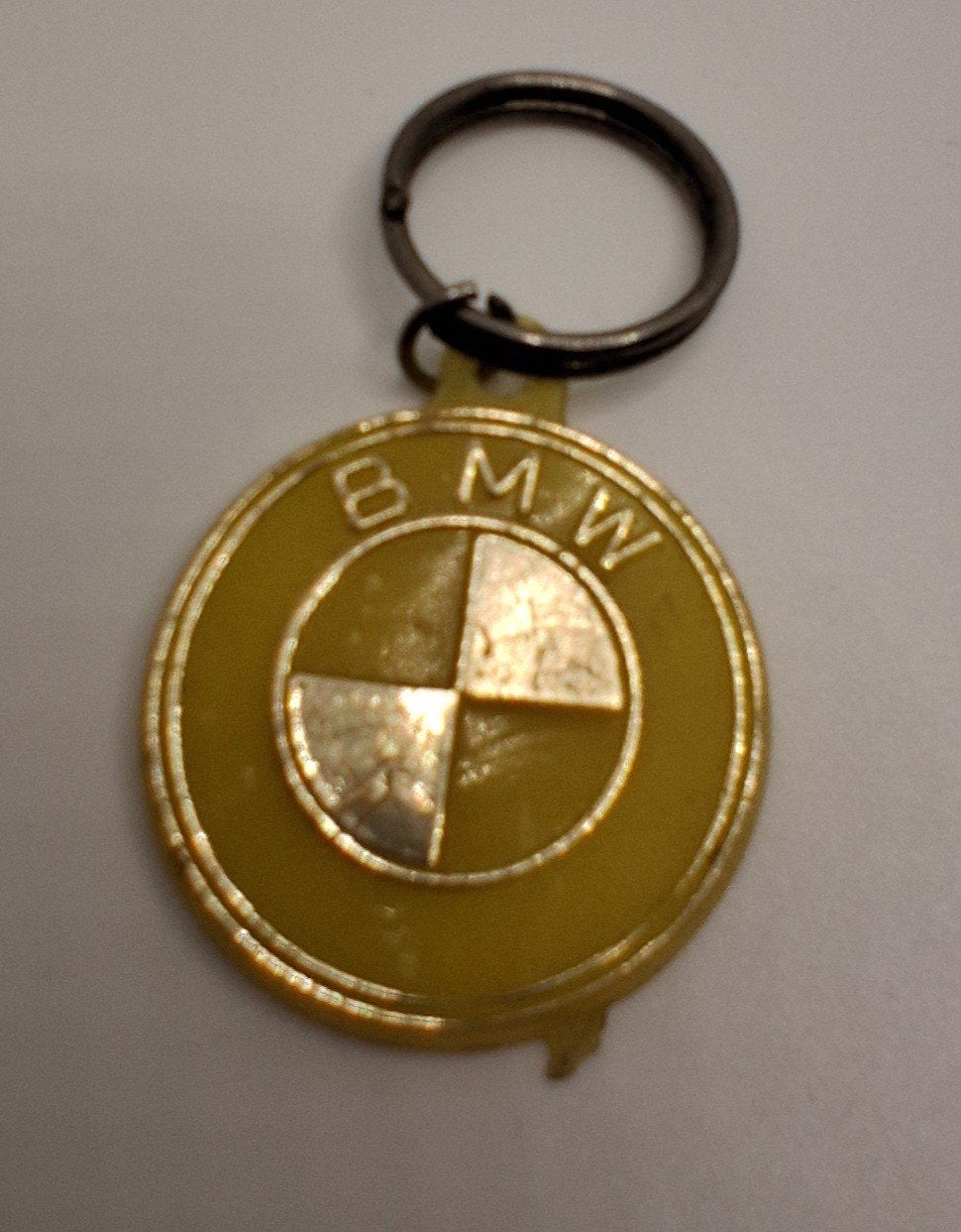 Vintage BMW sleutelhanger - Jaren '60 plastic, Verzamelen, Ophalen of Verzenden, Gebruikt, Merk