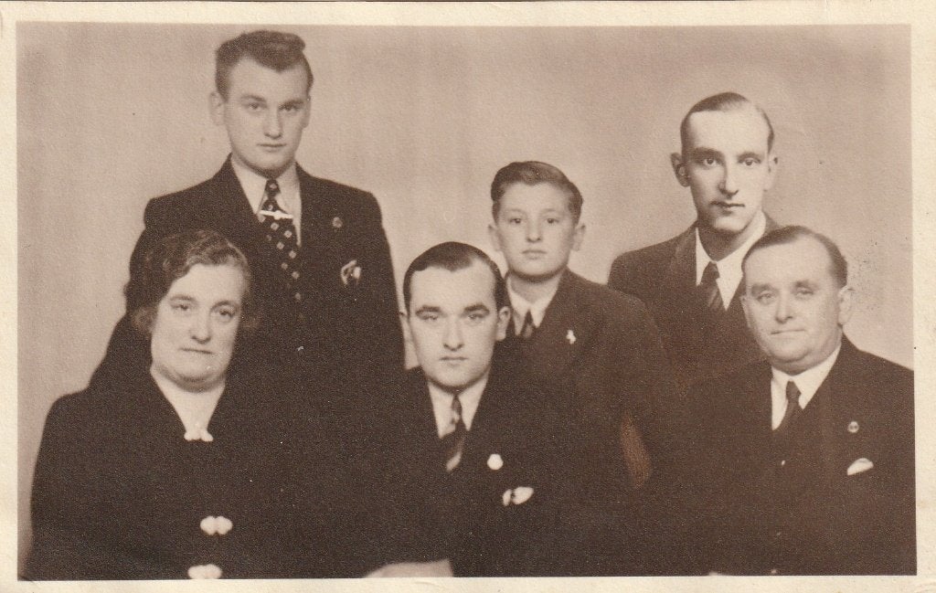 fotokaart   -   familie, Verzamelen, Verzenden, Voor 1940, Zo goed als nieuw