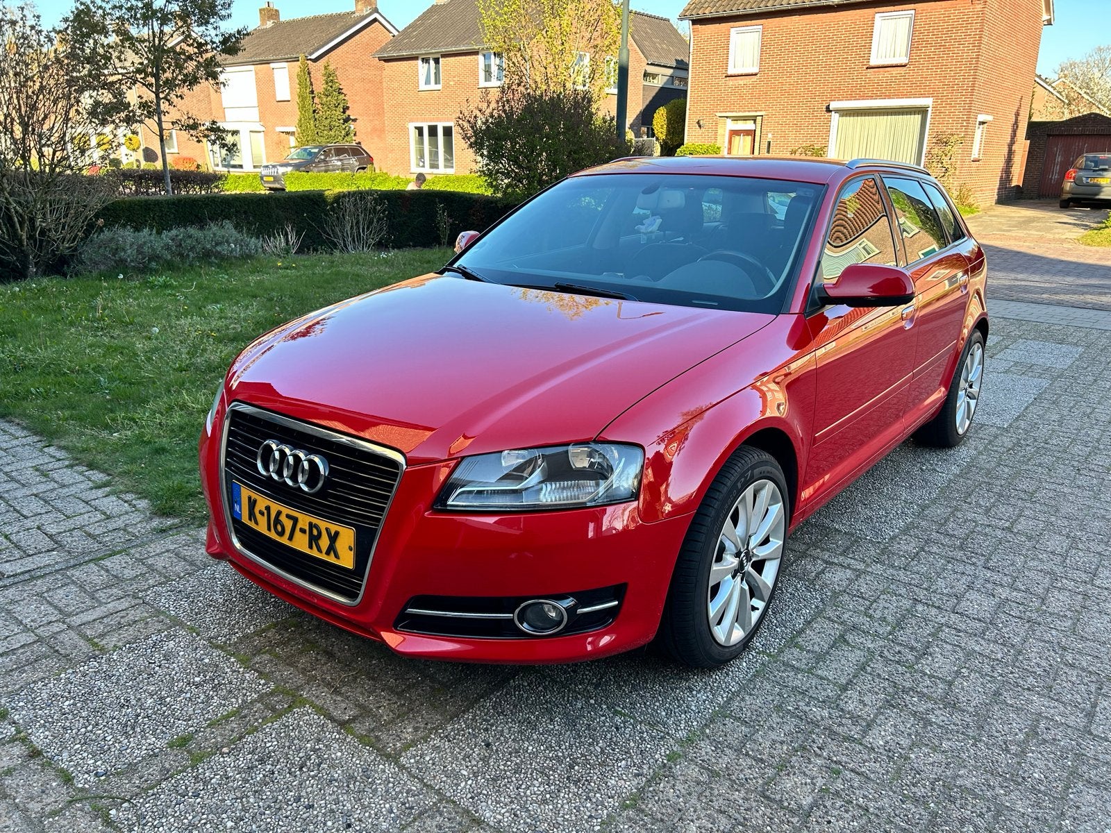 Audi A3 1.4 Tfsi 92KW Sportback 2010 Rood, Auto's, Voorwielaandrijving, 4 cilinders, 1200 kg, Particulier