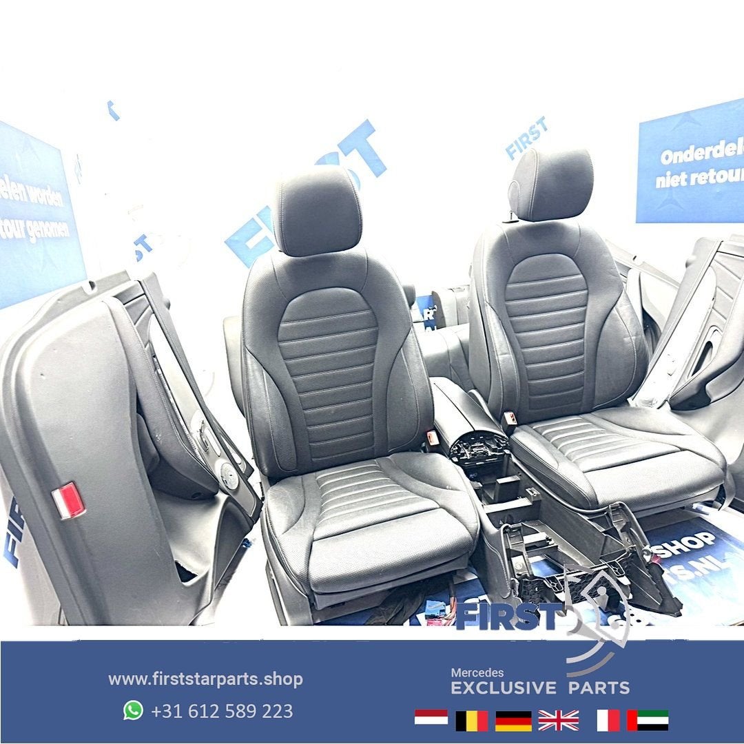 C253 GLC AMG STOELEN GLC43 GLC63 COMPLEET INTERIEUR ZWART LE, Auto-onderdelen, Interieur en Bekleding, Gebruikt, -, Ophalen of Verzenden