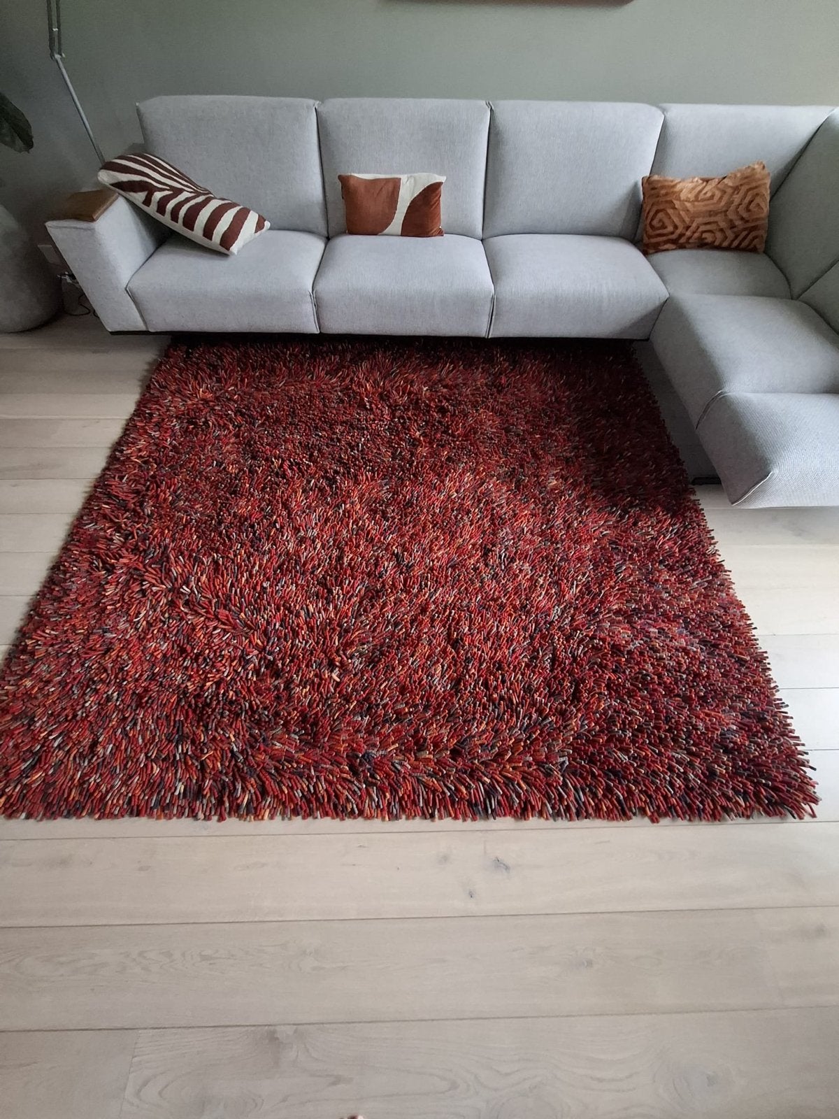 Longbarn Company wollen vloerkleed 240x240 cm, Ophalen, Vierkant, Zo goed als nieuw, 200 cm of meer