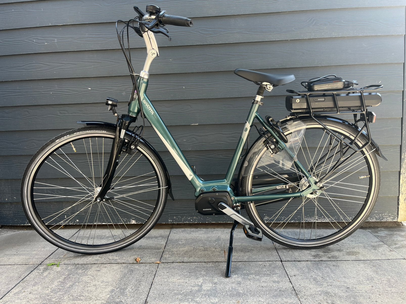 Elektrische fiets Sparta M7S middenmoter, Ophalen, Sparta, Zo goed als nieuw, 51 tot 55 cm