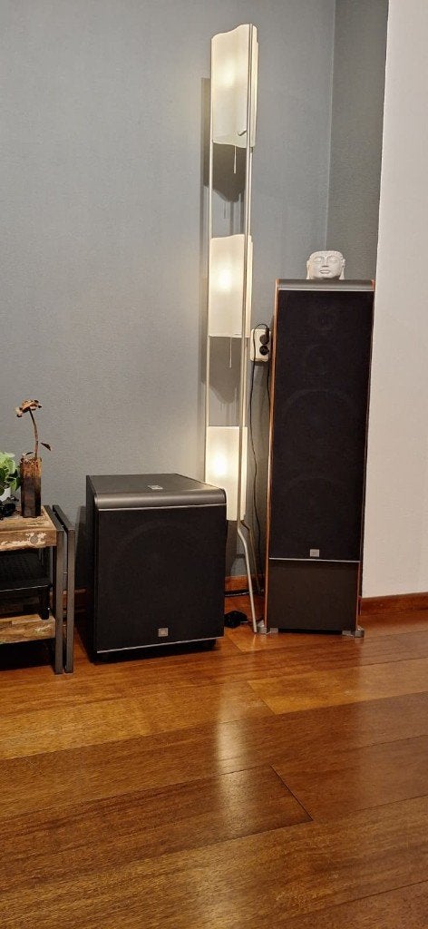 JBL Northridge ES100 + ES250PW + ES25C + Onkyo, Audio, Tv en Foto, Stereo speakers, JBL, Zo goed als nieuw, Afstandsbediening