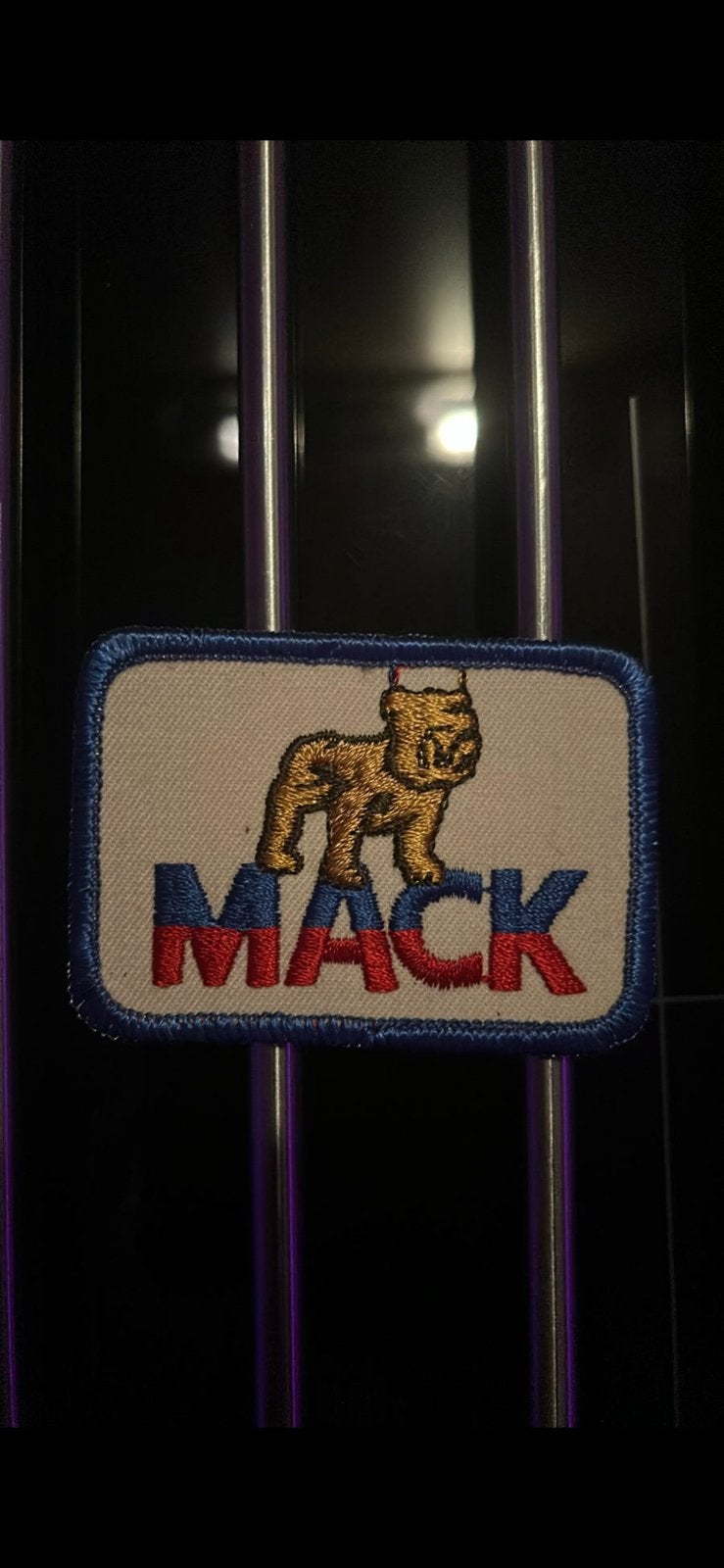 Mack Bulldog Patch - Geborduurd embleem, Ophalen of Verzenden, Zo goed als nieuw